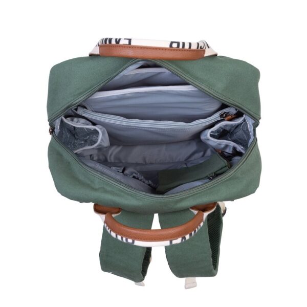 Childhome – Signature Canvas Family Club Backpack – Green
