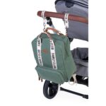 Childhome – Signature Canvas Family Club Backpack – Green