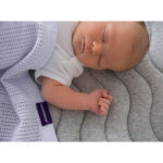 Clevamama – Cellular Blanket 80 x 100 cm – Blue