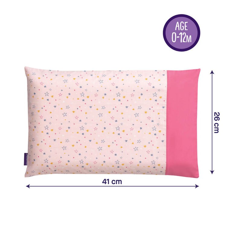 Clevamama - ClevaFoam Baby Pillow Case - Pink