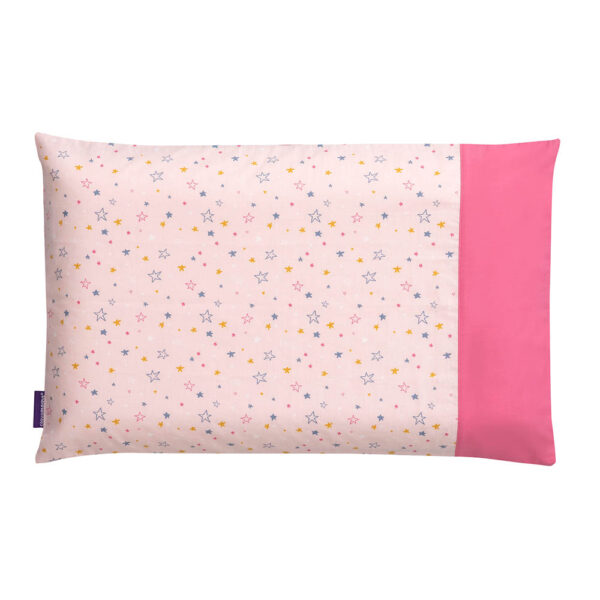 Clevamama – ClevaFoam Baby Pillow Case – Pink