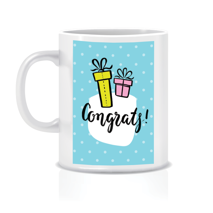 Twinkle Hands Congratulation Mug