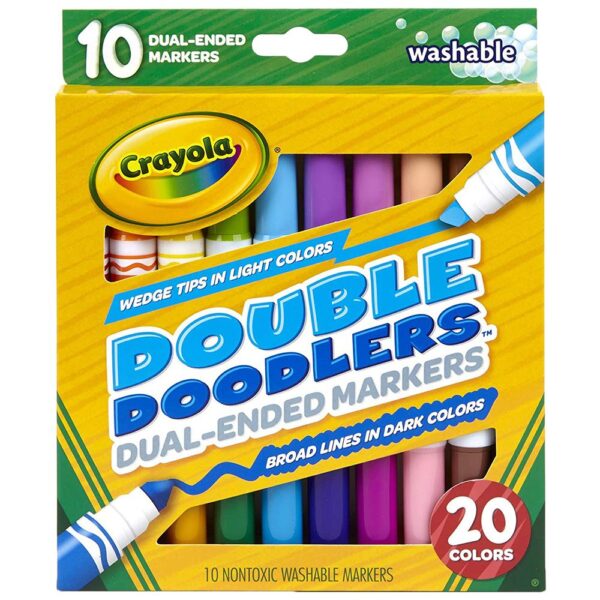 Crayola – 10 Ct. Washable Double Doodlers