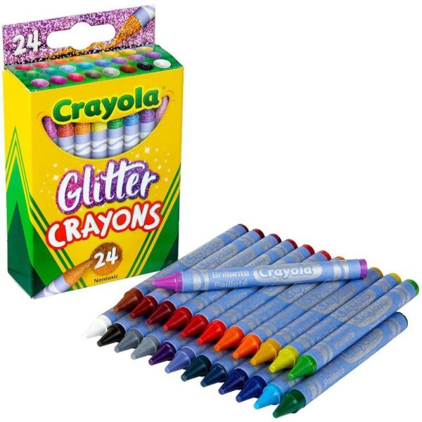 Crayola – 24 Ct. Glitter Crayons