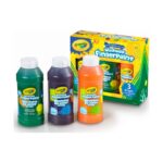 Crayola – 3 Ct. 8-Oz. Washable Fingerpaint, Bright Colors