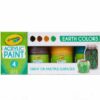 Crayola – 4 Ct. 4 Oz. Multi Surface Acrylic Earth Colors