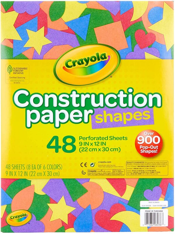 Crayola – 48 Micro Perforated Sheets