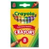 Crayola – 8 Crayons Peggable