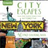 Crayola – Adult Coloring, City Escapes Coloring Books