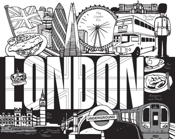 Crayola – Adult Coloring, City Escapes Coloring Books