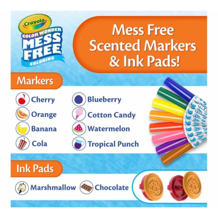 Crayola - Color Wonder Deluxe Scented Stamper Kit
