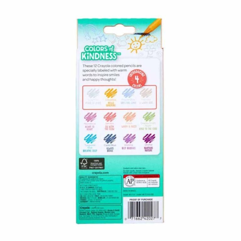 Crayola - Colors of Kindness | Colored Pencils - 12 Ct