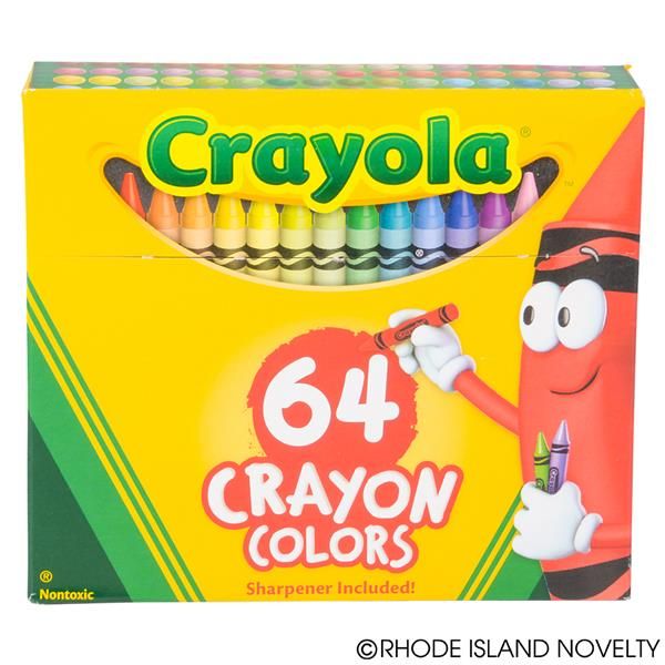 Crayola - Crayons Non Peggable Pack Of 64
