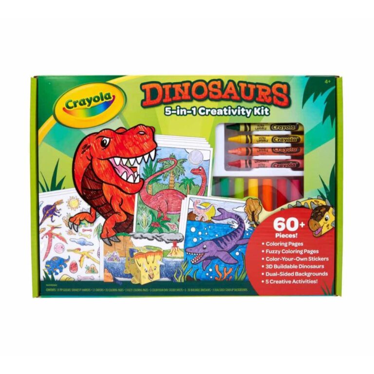 Crayola - Dinosaurs 5-In-1 Creativity Kit