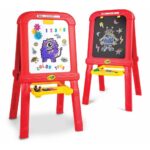 Crayola – Double-Sided Easel With 6-In-1 Creativity Center Board