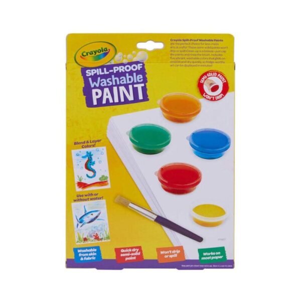 Crayola – Kid’s Washable Paint Set