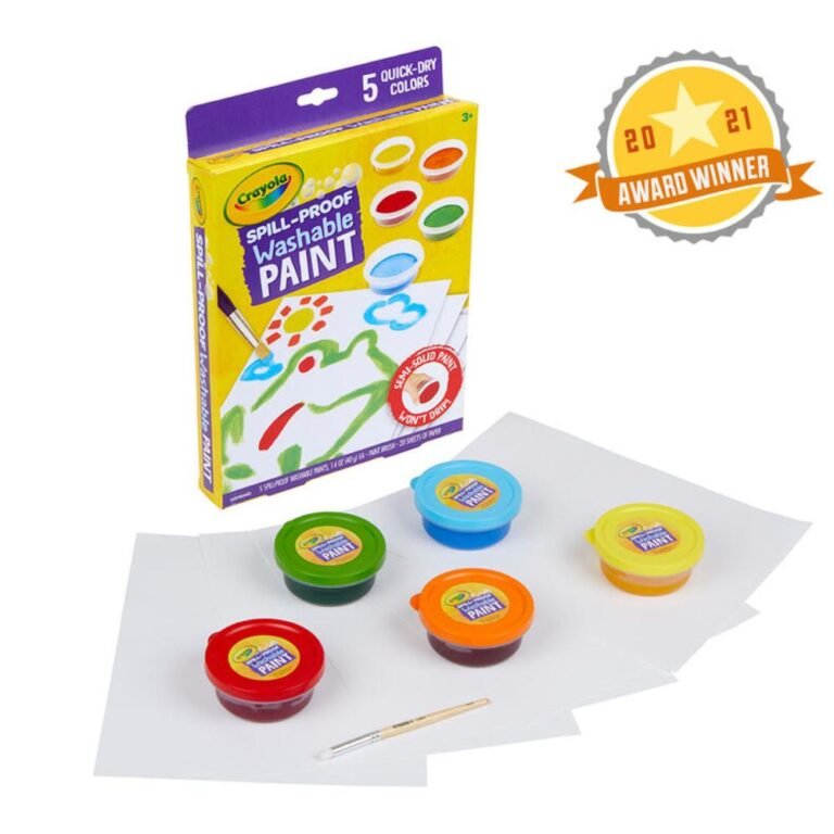 Crayola - Kid's Washable Paint Set