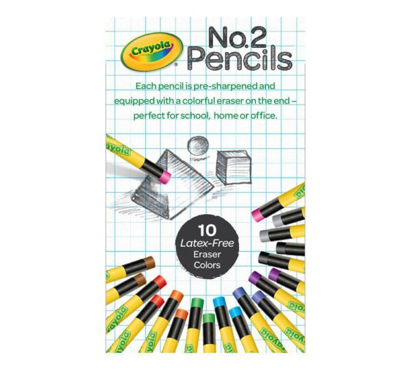 Crayola – No. 2 Pencils, 20 Count