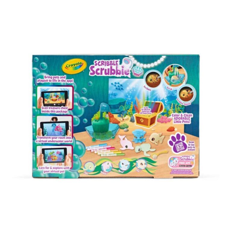 Crayola - Scribble Scrubbie Glow - Deep Sea Lagoon