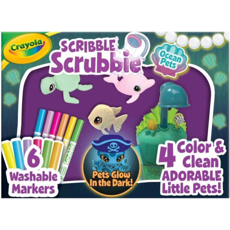 Crayola - Scribble Scrubbie Glow - Deep Sea Lagoon