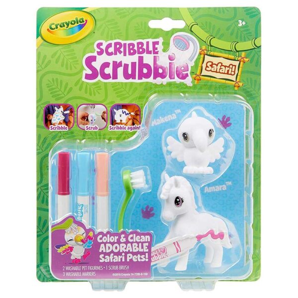 Crayola – Scribble Scrubbie Safari Model 4 Pack Of 2