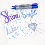 Crayola – Signature Metallic Outline Paint Markers, 6 Count