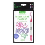 Crayola – Signature Metallic Outline Paint Markers, 6 Count