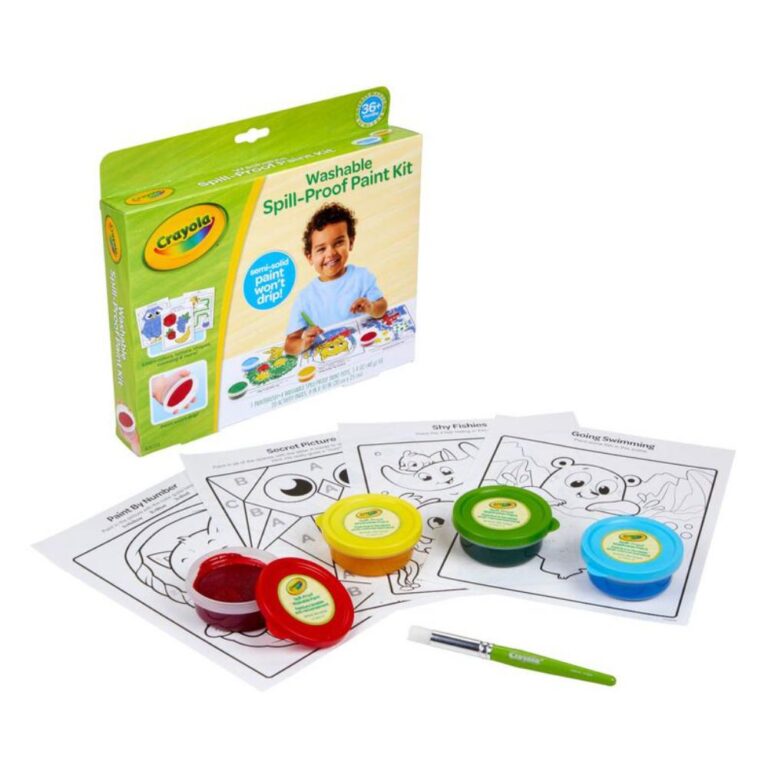 Crayola - Spill-Proof Paint Activity Kit