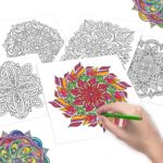 Crayola – 40-Page Coloring Book, Mindful Meditations