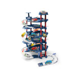 D-Power – Multi Level Lift Parking Set – Police Station, 82pc Set