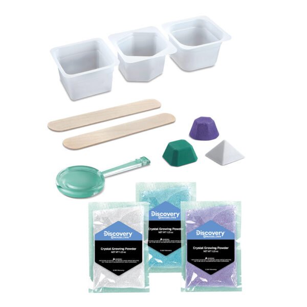 Discovery – Mindblown Lab Crystal Growing Kit – 12 Pcs