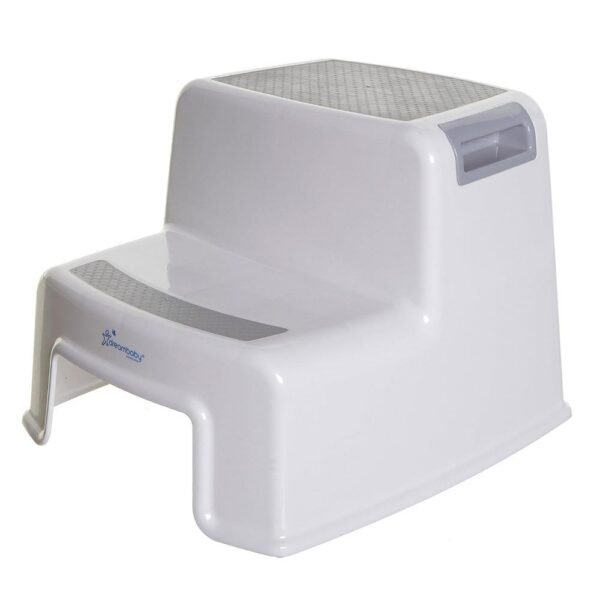 Dreambaby – 2-UP Toddler Step Stool Slip Resistant – Black & Grey