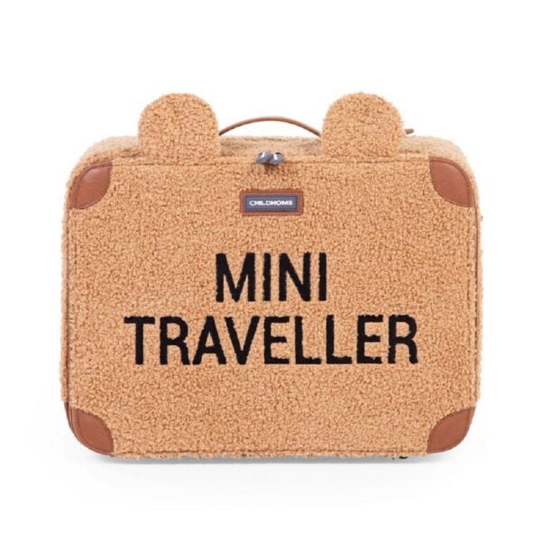 Childhome – Mini Traveller Kids Suitcase – Teddy Beige
