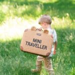 Childhome – Mini Traveller Kids Suitcase – Teddy Beige