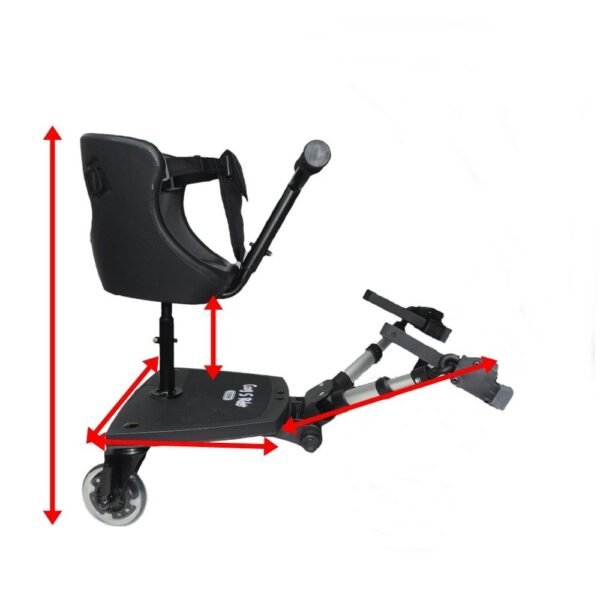 Bumble & Bird 2-Wheel co-Rider With Safe Seat & Handle