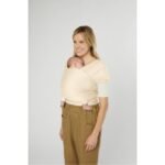 Ergobaby – Aura Sustainably Sourced Knit Baby Wrap – Cream