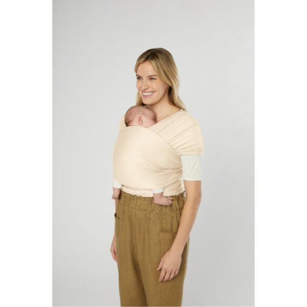 Ergobaby – Aura Sustainably Sourced Knit Baby Wrap – Cream