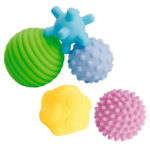 Eurekakids – Baby Sensory Textured Balls Set, 10pcs – 0M+