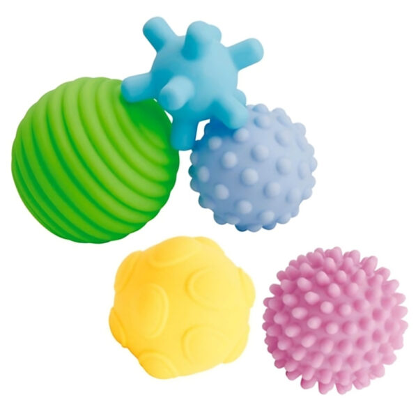 Eurekakids – Baby Sensory Textured Balls Set, 10pcs – 0M+