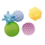 Eurekakids – Baby Sensory Textured Balls Set, 10pcs – 0M+