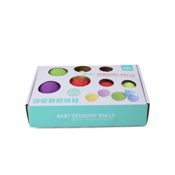 Eurekakids – Baby Sensory Textured Balls Set, 10pcs – 0M+