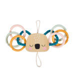 Eurekakids – Cucu 2-in-1 Koala Teether and Rattle – Wood & Silicone – 0M+