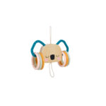 Eurekakids – Cucu 2-in-1 Koala Teether and Rattle – Wood & Silicone – 0M+