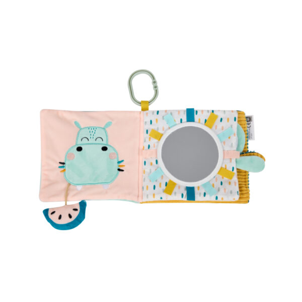 Eurekakids – Cucu Sensory Baby Book with Hanging Ring – 0M+