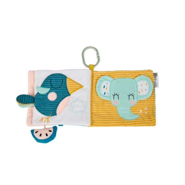Eurekakids – Cucu Sensory Baby Book with Hanging Ring – 0M+