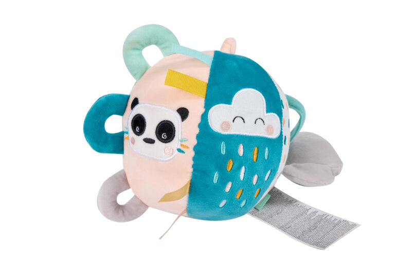 Eurekakids - CUCU Sensory Soft Ball with Handle – 0M+