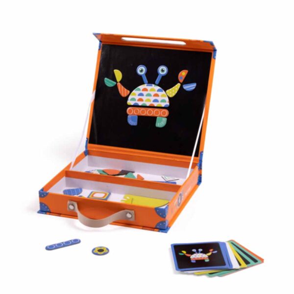 Eurekakids – Magnetic Crazy Shapes Set with Cards (67 pcs) (3Y+)