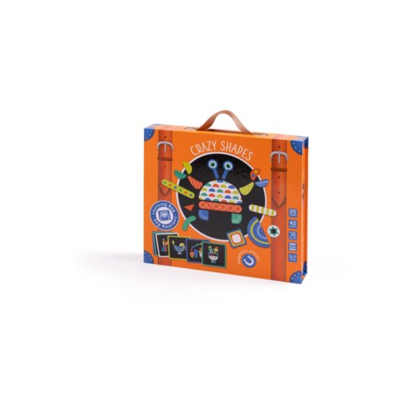 Eurekakids – Magnetic Crazy Shapes Set with Cards (67 pcs) (3Y+)