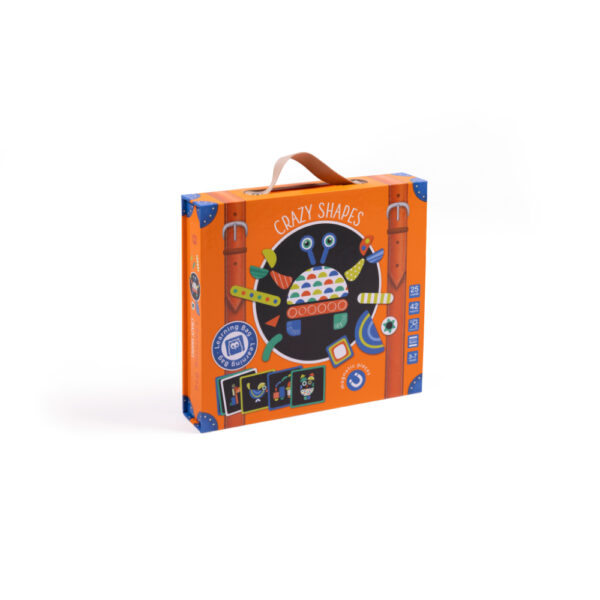 Eurekakids – Magnetic Crazy Shapes Set with Cards (67 pcs) (3Y+)