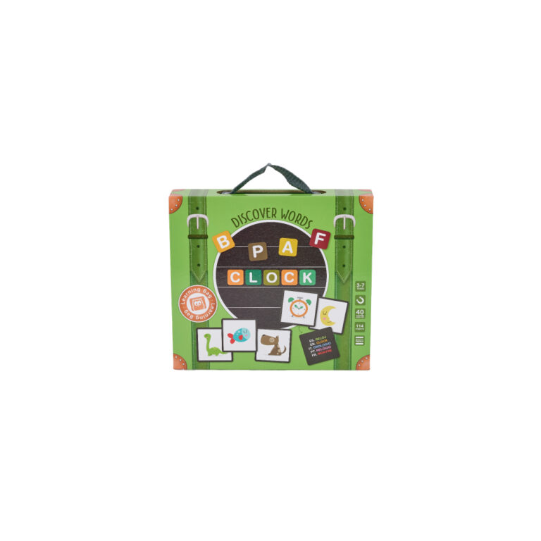 Eurekakids - Magnetic Discover Words Set with Letters & Cards (154 pcs) (3Y+)